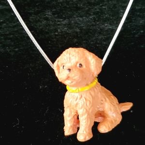 Adorable Doodle 🐶  .925 Sterling Silver Necklace